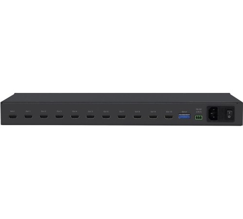 Усилитель-распределитель 1:10 HDMI; поддержка 4K60 4:4:4, HDMI 2.0/ 1:10 4K HDR Distribution Amplifier Усилитель-распределитель 1:10 HDMI; поддержка 4K60 4:4:4, HDMI 2.0/ 1:10 4K HDR Distribution Amplifier