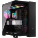 Корпус без блока питания/ Case Corsair 6500X, Midi-Tower, TG, no fan, 4xUSB-A 3.2, 1xUSB 3.2 Type-C, E-ATX, ATX, mATX, mITX Black