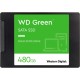 Твердотельные накопители/ WD SSD Green, 480GB, 2.5" 7mm, SATA3, 3D TLC, R/W 545/н.д., IOPs н.д./н.д., TBW н.д., DWPD н.д. (12 мес.)