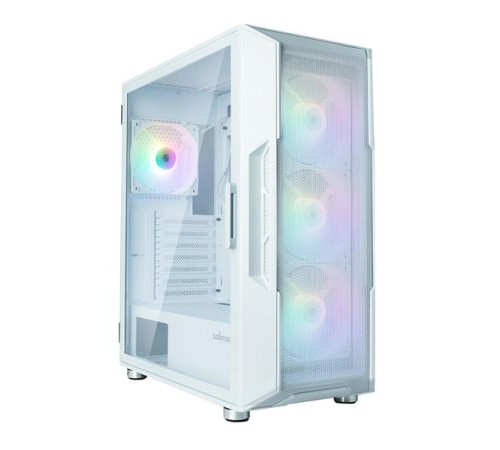 корпус ZALMAN I3 NEO WHITE, ATX, WHITE, FRONT MESH, WINDOW, 2x3.5", 3x2.5", 1xUSB2.0, 2xUSB3.0, FRONT 3x120mm RGB, REAR 1x120mm RGB