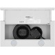 ВЫТЯЖКА HOMSair Flat 60 White/ встраиваемая, колыбельное управление, 2 скорости, 520 м3/ч, до 20 м2, 45 дБ, угольный фильтр CF110 - 1 шт, ШхВхД: 500х176х280 мм, белый цвет