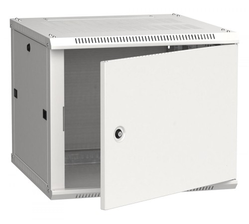 Шкаф LINEA W 9U 600x600 мм дверь металл, RAL7035