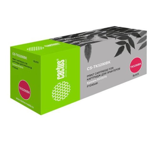 -/ Картридж лазерный Cactus CS-TK5290BK TK-5290BK черный (17000стр.) для Kyocera Ecosys P7240cdn