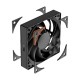 Кулер для корпуса/ Case Cooler PCCooler F5R120 (120x120x25mm, 4-pin PWM, 86.73CFM, 32dBA, 2200RPM, Black)