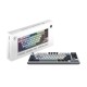 Клавиатура беспроводная Keyboard MSI FORGE GK600 TKL, Wireless, Mechanical Linear Switches, RGB LED, 4000mA/h, Sky