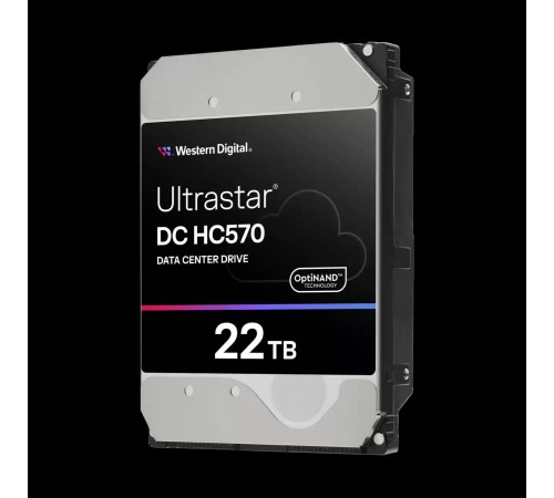 Жесткий диск/ HDD WD SATA Server 22Tb Ultrastar DC HC570 7200 6Gb/s 512MB 1 year warranty