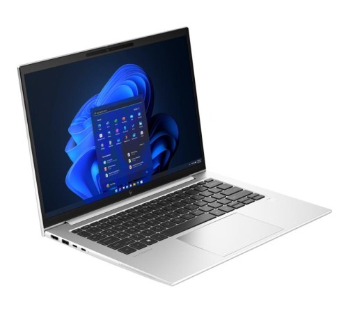 Ноутбук HP EliteBook 840 G10 Intel Core i7-1355U,14" WUXGA (1920x1200) IPS AG,16Gb DDR5-5200MHz(1),512Gb SSD NVMe,Al Case,51Wh,FPS,ENG/RU Kbd Backlit,1.36kg,Silver,2y,Win11Pro