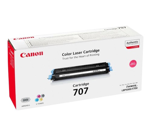 Тонер-картридж/ CARTRIDGE 707 MAGENTA/LBP5000