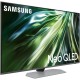 Телевизор ЖК 43'' Samsung/ 43", NeoQLED, Ultra HD, Tizen Smart TV, 100Hz (Up to 144Hz), HDR10+, Wi-Fi, Voice, DVB-T2/C/S2, Bluetooth, CI+(1.4), FreeSync Premium PRO, 2.0Ch 20W, OTS Lite, 4HDMI, 2USB, Carbon Silver 2024