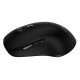 Мышь беспроводная Dareu LM115B Black (черный), DPI 800/1200/1600, подключение: ресивер 2.4GHz + Bluetooth, размер 107x59x38мм