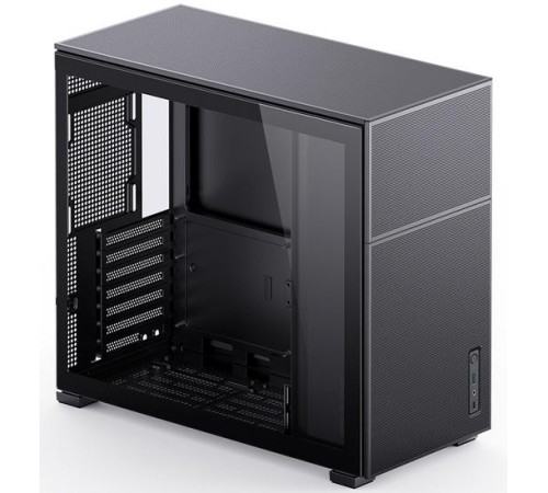 Корпус без блока питания/ Case JONSBO D41 MESH, Midi-Tower, TG, no fan, 1xUSB-A 3.2 + 1xUSB-C 3.2, ATX, mATX Black