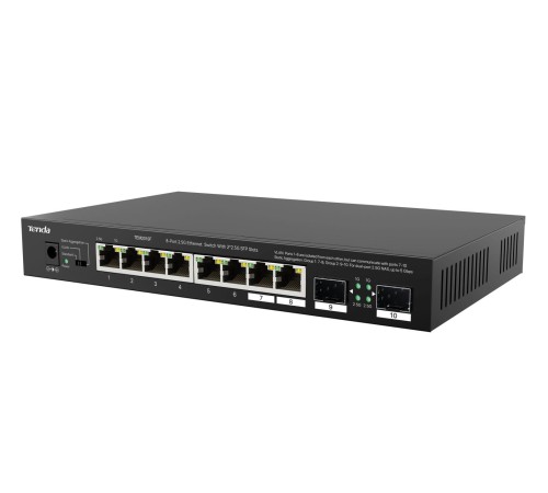 Коммутатор/ Tenda TEM 2010F 8-Port 2.5G Ethernet Switch