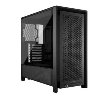 Корпус без блока питания/ Case Corsair Frame 4000D, Midi-Tower, TG, no fan, 2xUSB-A 3.2, 1xUSB 3.2 Type-C, E-ATX, ATX, mATX, mITX Black