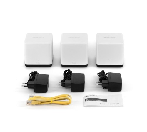 MESH система/ AC1900 Whole Home Mesh Wi-Fi System, 3× Internal Antennas, 3×GB ports (WAN/LAN) MESH система/ AC1900 Whole Home Mesh Wi-Fi System, 3× Internal Antennas, 3×GB ports (WAN/LAN)