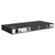 Коммутатор SNR Управляемый коммутатор уровня 2+, 20 портов 100/1000Base-X SFP, 4 порта Combo 10/100/1000Base-T|100/1000Base-X SFP, 4 порта 1/10G SFP+, встроенный БП ~220V AC, разъем для АКБ 12V с возможностью за