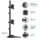ONKRON кронштейн для двух мониторов 13"-34" настольный, чёрный D208FS (Мятая упаковка)
