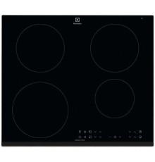 Индукционная варочная поверхность ELECTROLUX/ индукционная на 4 конфорки, cтеклокерамика, мощность: 7200 Вт, независимая установка, размеры (ШхГ): 59x52 см