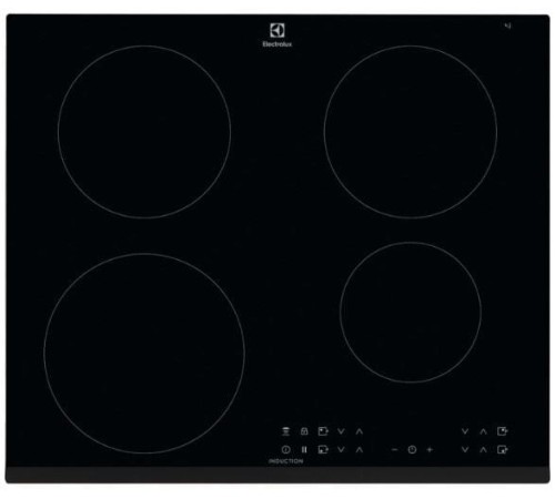 Индукционная варочная поверхность ELECTROLUX/ индукционная на 4 конфорки, cтеклокерамика, мощность: 7200 Вт, независимая установка, размеры (ШхГ): 59x52 см Индукционная варочная поверхность ELECTROLUX/ индукционная на 4 конфорки, cтеклокерамика, мощность: 7200 Вт, независимая установка, размеры (ШхГ): 59x52 см