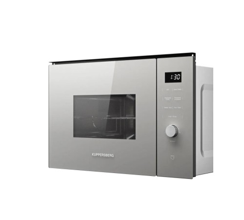 Встраиваемая микроволновая печь Kuppersberg/ Встраиваемая микроволновая печь Kuppersberg, High-Tech, 25 л, гриль, 5 уровней мощности, 8 автоматических программ, многофункциональный таймер, размораживание, поворотное/сенсорное управление, блокировка от дет