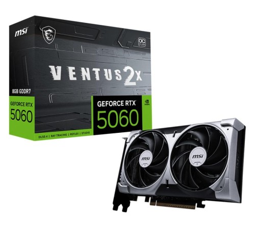 Видеокарта GeForce RTX 5060 8G VENTUS 2X OC