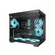 Корпус без блока питания/ Case PCCooler C3T500 ARGB BK, Midi-Tower, TG, 6x120mm ARGB, 1xUSB-C 3.1 + 2xUSB-A 3.0, ATX, mATX, mITX Black