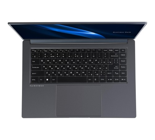 Ноутбук/ Maibenben B516A 16"(2560x1600 (матовый) IPS)/Intel Core i5 12450H(2Ghz)/16384Mb/512PCISSDGb/Int:Intel UHD Graphics/Cam/BT/WiFi/70WHr/war 2y/1.65kg/Dark Gray/Win11Pro + Screen 120Hz, 350nits, sRGB 100%, 16:10