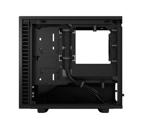 Корпус ПК без блока питания/ Case Fractal Design Define 7 Nano TG Light Tint, Mini-Tower, 1x120mm + 1x140mm, 2xUSB-A 2.0 + 2xUSB-A 3.2 + 1xUSB 3.2 Type-C mITX, mDTX Black