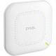 Точка доступа/ Zyxel NebulaFlex NWA50AX Hybrid Access Point, WiFi 6, 802.11a / b / g / n / ac / ax (2.4 and 5 GHz), MU-MIMO, 2x2 antennas, up to 575 + 1200 Mbps, 1xLAN GE, PoE , without support for Captive portal and WPA-Enterprise, protection against 4G