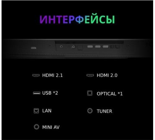 Телевизор 55'' Skyworth 55'' OLED, Ultra HD, Google TV, 900Nit, Bluetooth, 120Hz, Freesync Premium (AMD), 2.1.2 ch (2*12W+20W SUB+5W*2) Dolby Atmos, 4хHDMI, 2хUSB, Digital Audio Output, Composite output, LAN,CI, динамическая подсветка при включении, 2 Pol Телевизор 55'' Skyworth 55'' OLED, Ultra HD, Google TV, 900Nit, Bluetooth, 120Hz, Freesync Premium (AMD), 2.1.2 ch (2*12W+20W SUB+5W*2) Dolby Atmos, 4хHDMI, 2хUSB, Digital Audio Output, Composite output, LAN,CI, динамическая подсветка при включении, 2 Pol
