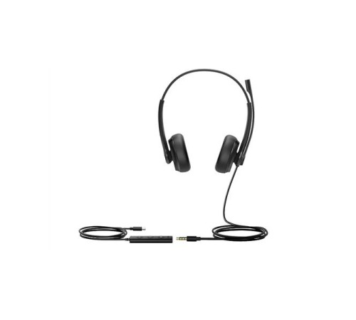 Гарнитура YEALINK UH34 SE Dual UC USB-C Дуо, Проводная, HD звук, USB Type-C, шт Гарнитура YEALINK UH34 SE Dual UC USB-C Дуо, Проводная, HD звук, USB Type-C, шт