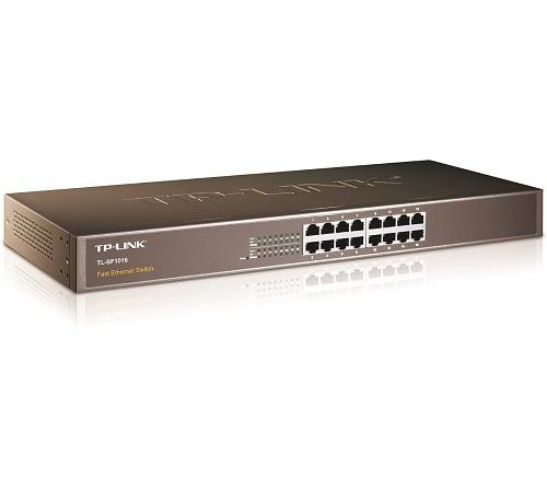 коммутатор TP-Link TL-SF1016DS, 16-Port 10/100 Mbps Switch