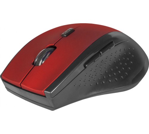 Defender Беспроводная оптическая мышь Accura MM-365 красный,6 кнопок, 800-1600 dpi Defender Беспроводная оптическая мышь Accura MM-365 красный,6 кнопок, 800-1600 dpi