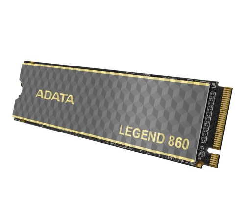 Твердотельный накопитель/ ADATA SSD LEGEND 860, 2000GB, M.2(22x80mm), NVMe 1.4, PCIe Gen 4x4, 3D NAND, R/W 6000/5000MB/s, IOPs н.д./н.д., TBW 640, DWPD 0.2 (5 лет) Твердотельный накопитель/ ADATA SSD LEGEND 860, 2000GB, M.2(22x80mm), NVMe 1.4, PCIe Gen 4x4, 3D NAND, R/W 6000/5000MB/s, IOPs н.д./н.д., TBW 640, DWPD 0.2 (5 лет)