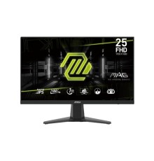 Монитор MSI MAG 256F 24,5" 16:9 FHD(1920x1080) Rapid IPS Flat,1ms(GTG),1000:1,100M:1,250nit,178/178,2xHDMI 2.0,1xDP 1.2, Tilt,VESA,180HZ,Black,1y war-ty