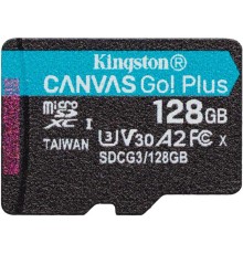 Карта памяти Kingston 128GB microSDXC Canvas Go Plus 170R A2 U3 V30 Card W/O ADP/ Kingston 128GB microSDXC Canvas Go Plus 170R A2 U3 V30 Card W/O ADP
