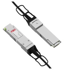 Кабель/ FIBO FT-Q100-DAC1m QSFP28 to QSFP28 DAC модуль, медный кабель Belden, 1 метр