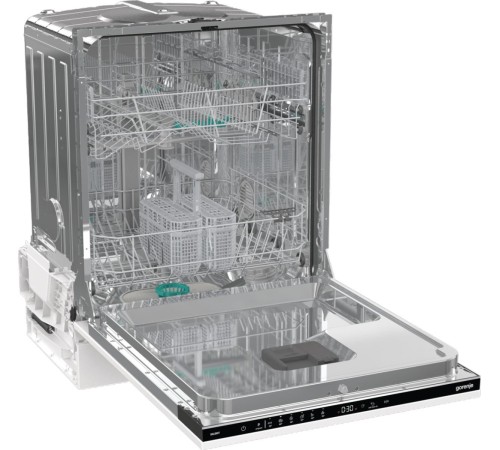 Посудомоечная машина Gorenje/ Посудомоечная машина Gorenje, загрузка 13 комплектов, стандартный мотор, регулировка верхней корзины по высоте, 2 корзины, сенсорное управление, световой и звуковой сигнал завершения цикла, отсрочка, полный AquaStop, энергоэф