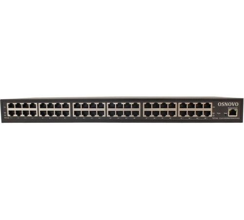 Инжектор/ OSNOVO Управляемый гигабитный PoE инжектор на 24 порта, PoE на порт до 30W, суммарно PoE до 370W, БП встроен