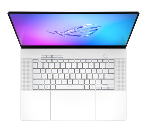 Ноутбук/ ASUS ROG Zephyrus G16 GU605CP-QR069 16"(2560x1600 OLED 240Hz)/Intel Core Ultra 7 255H(2Ghz)/32768Mb/1024PCISSDGb/noDVD/Ext:NVIDIA GeForce RTX 5070(8192Mb)/Cam/BT/WiFi/90WHr/war 1y/1.85kg/Platinum White/noOS + чехол