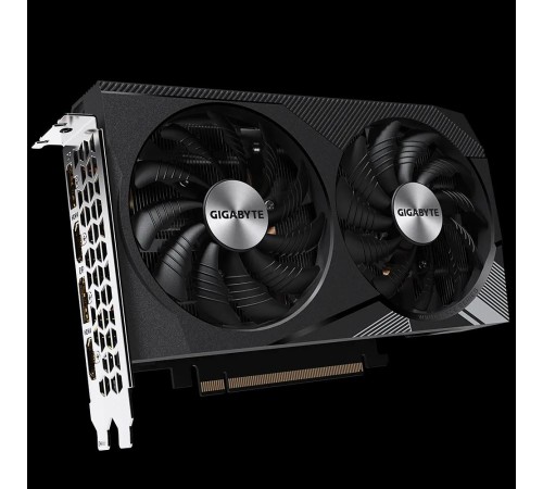 Видеокарта/ VGA GIGABYTE NVIDIA GeForce RTX 3060 WINDFORCE 12G REV1.0 12GB, GDDR6/192-bit, PCIe 4.0, 2xHDMI 2.1, 2xDP, 2-slot