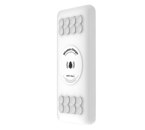 GCR PowerBank на 20000mAh беспроводная зарядка Qi с креплением 15W + QC 3.0 + PD 18W, белый, GCR-55039