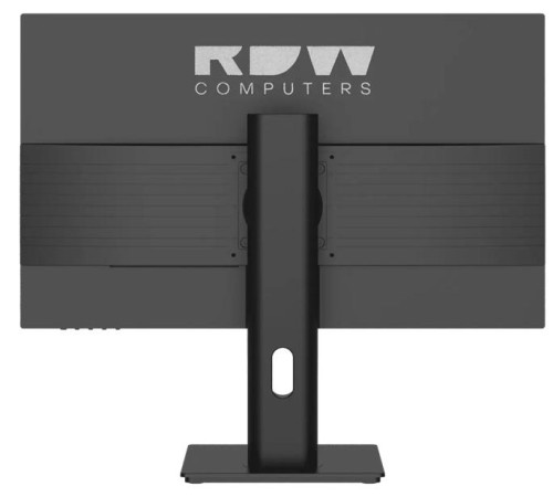 Монитор RDW2701K 1920x1080(FHD) IPS 100Hz 5мс 178°/178 300cd VGA HDMI DP 1*USB-B, 4*USB-A Рег. по высоте, Портретный режим, Поворот вокруг своей оси, Наклон, Внутренний БП, Динамики, черный, VESA100*100, МПТ