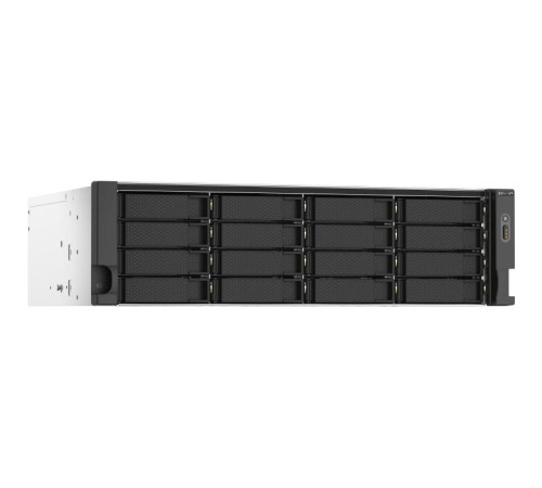 Сетевое хранилище без дисков/ SMB QNAP TS-1673AU-RP-16G NAS 16 HDD trays, 2x 2.5 GbE, rackmount, 2 PSU. 4-core AMD V1500B 2,2 GHz,,RAM 16 GB (1 x 16 GB) up to 32 GB (2 x 16 GB). W/o rail kit RAIL-B02 Сетевое хранилище без дисков/ SMB QNAP TS-1673AU-RP-16G NAS 16 HDD trays, 2x 2.5 GbE, rackmount, 2 PSU. 4-core AMD V1500B 2,2 GHz,,RAM 16 GB (1 x 16 GB) up to 32 GB (2 x 16 GB). W/o rail kit RAIL-B02