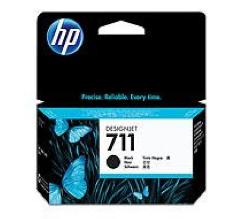 Картридж Cartridge HP 711 для DJ T120/T125/T130/T520/T525/T530, черный (38мл)