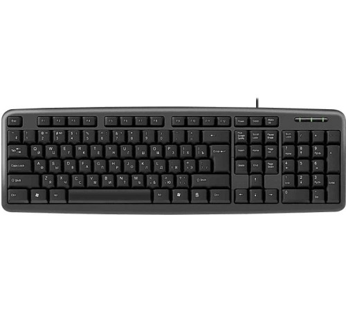 Проводная клавиатура Defender 45420 HB-420 RU,черный,полноразмерная Проводная клавиатура Defender 45420 HB-420 RU,черный,полноразмерная