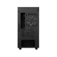 Корпус ПК без блока питания/ Case Deepcool CH360 Digital, 1xUSB3.0, 1xType-C, 2x140ARGB fan, 1x120ARGB fan, mATX, Digital display, Black