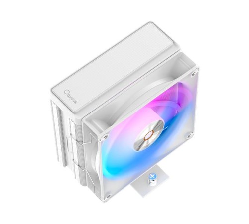 Кулер для процессора Ocypus Delta A40 WH ARGB, 120mm ARGB FAN, Top Panel, 4 HEAT PIPES, 4-PIN PWM, 500-2000 RPM, 29DBA, HYDRO BEARING, LGA115X/1200/1700/18XX, AM4/AM5