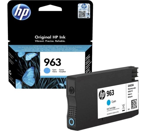 Картридж/ HP 963 Cyan Original Ink Cartridge Картридж/ HP 963 Cyan Original Ink Cartridge