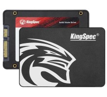 твёрдотельный накопитель KingSpec SSD 1TB SATA III 2.5" R570/W560MB/s 3D TLC MTBF 1M 74400/70600 IOPS 698TBW
