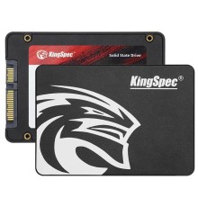 твёрдотельный накопитель KingSpec SSD 1TB SATA III 2.5" R570/W560MB/s 3D TLC MTBF 1M 74400/70600 IOPS 698TBW